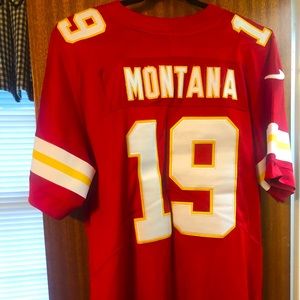 Nike- Chiefs Joe Montana Jersey